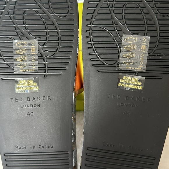 NIB Ted Baker Adeline Slides in Versailles - Picture 8 of 12